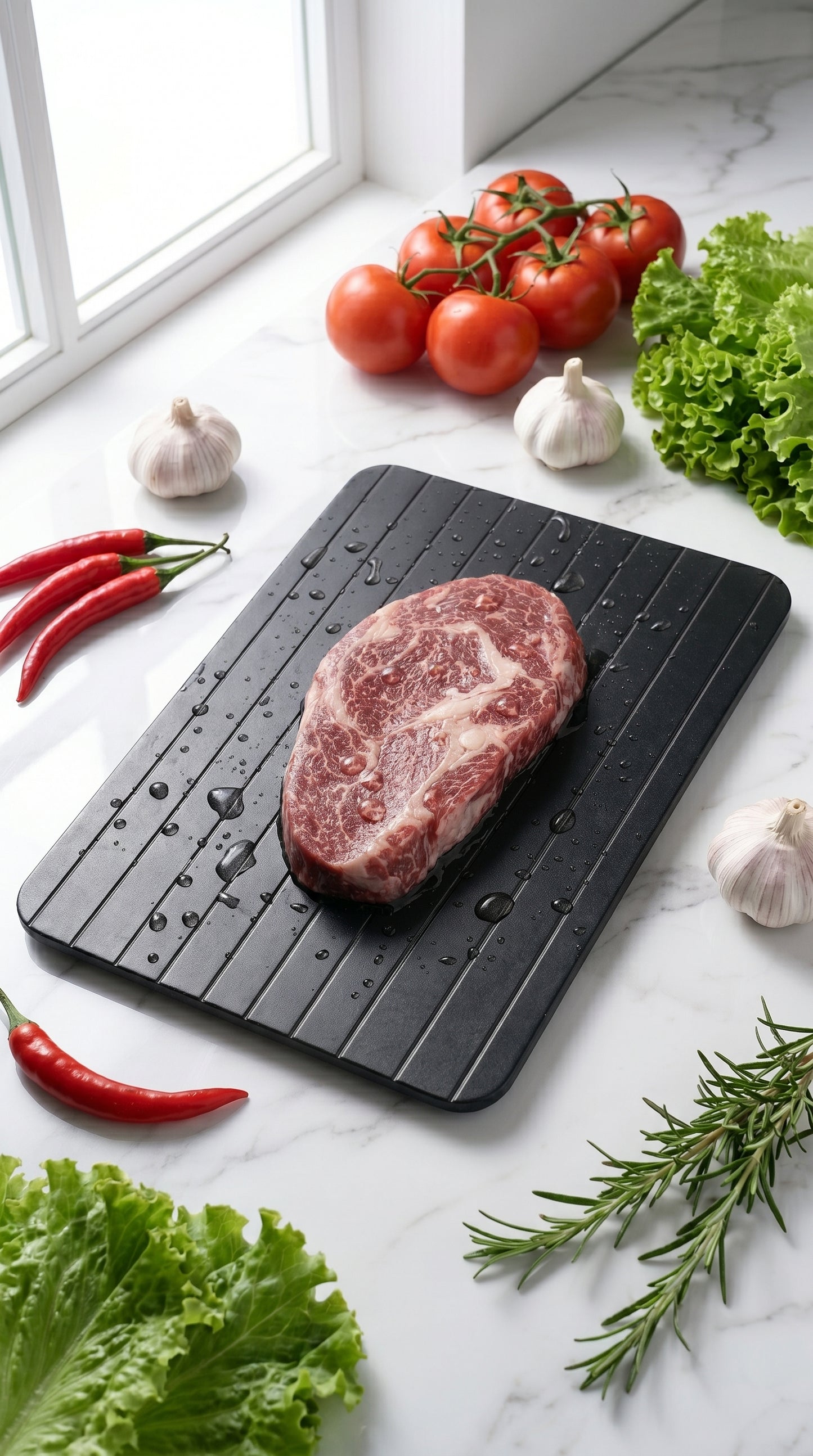 Fast Aluminum Defrost Tray